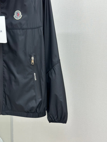 MONCL* Negara Packable Hooded Windbreaker