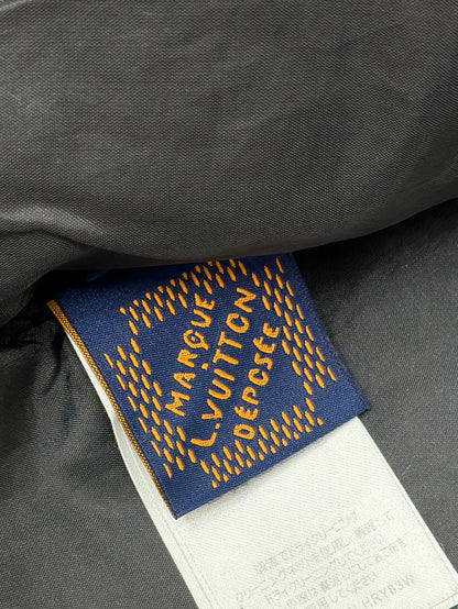 LOUI*V Blason Gradient Embroidered Denim Coach Jacket