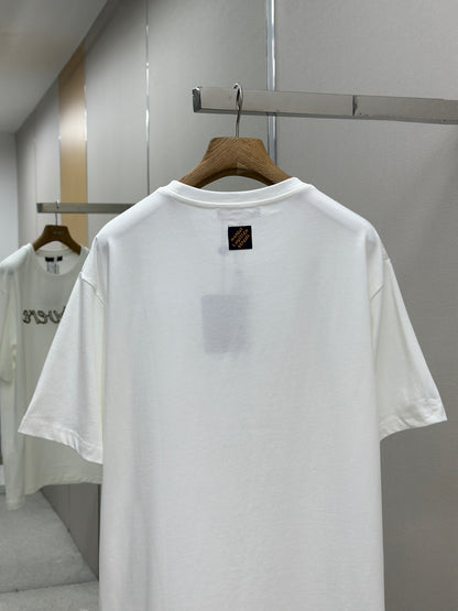 LOUI*V Embroidered Short-Sleeved T-Shirt