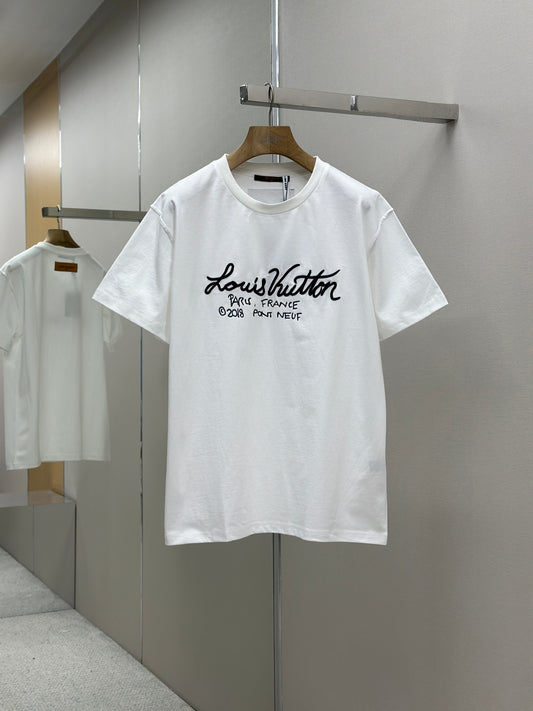 LOUI*V Printed embroidery t-shirt