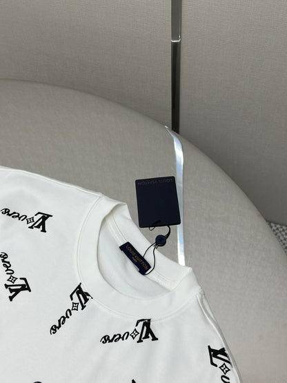 LOUI*V Jacquard Cotton T-Shirt