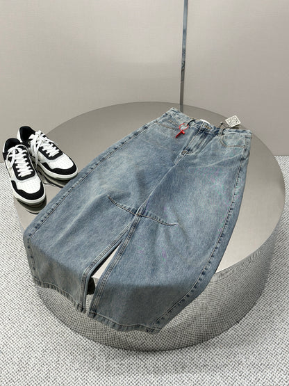 LOE*W Anagram barrel jeans in denim