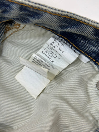 LOE*W Anagram barrel jeans in denim