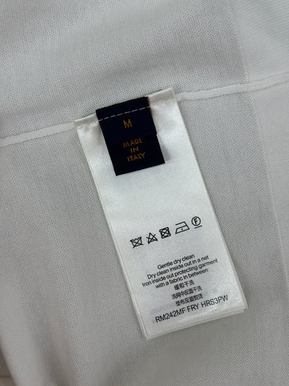 LOUI*V Short-Sleeved Cotton Crewneck