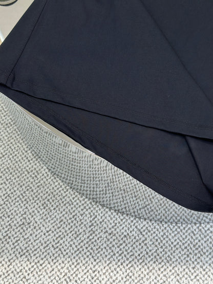BURB* Check Trim Cotton T-shirt