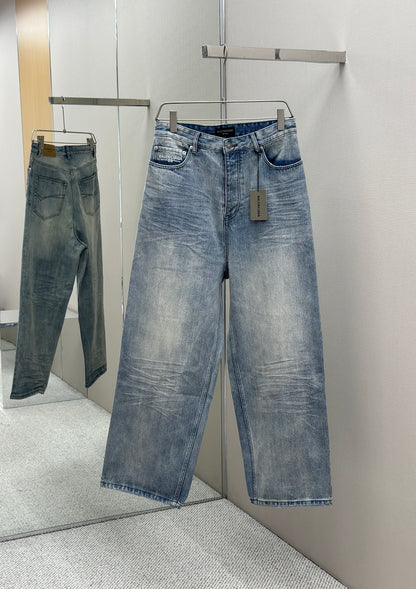 BALENC* Baggy Pants in Light Blue