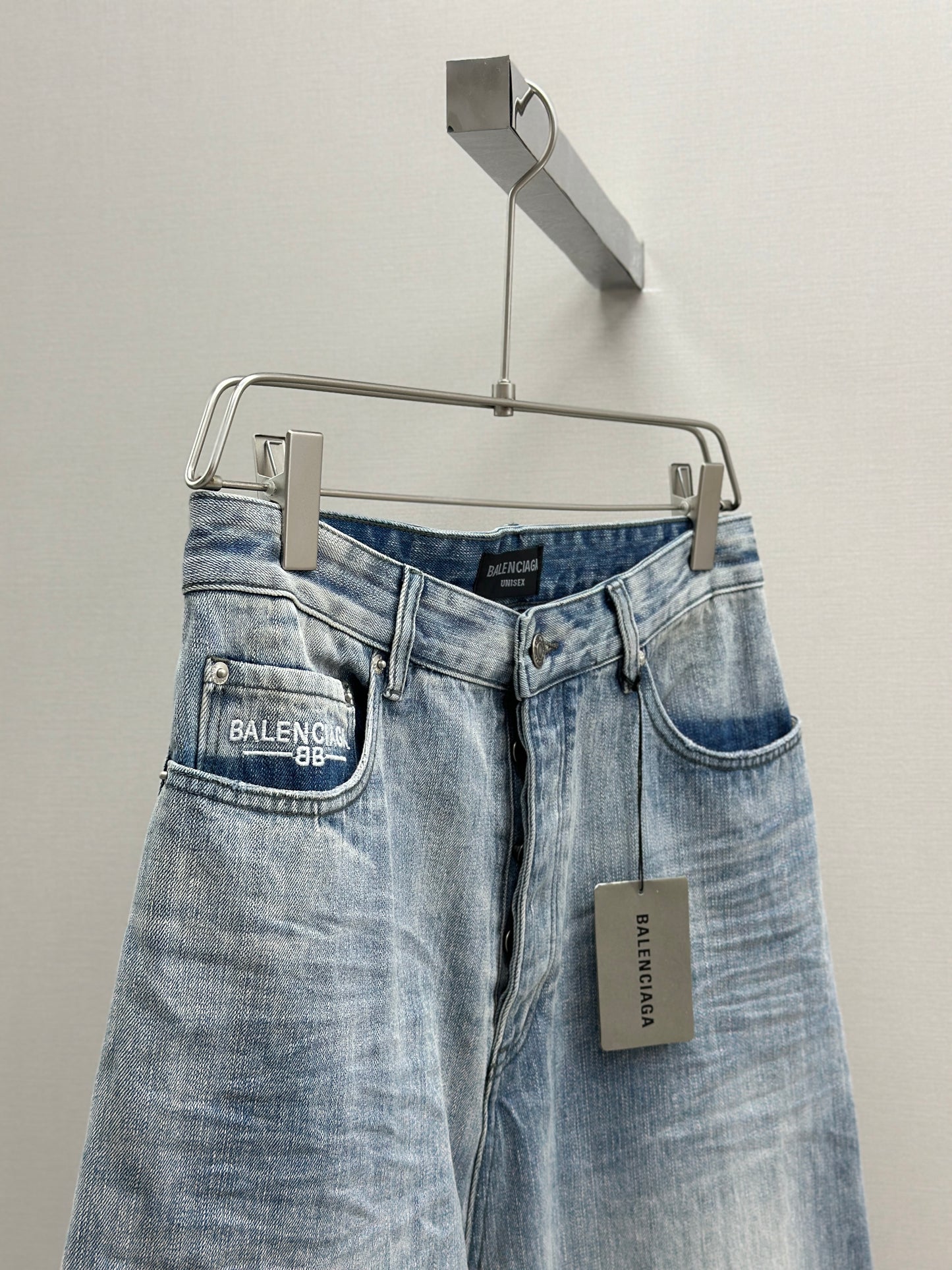 BALENC* Baggy Pants in Light Blue