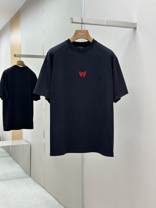 BALENC* Men's Laurel Classic T-shirt Medium Fit in Faded Black