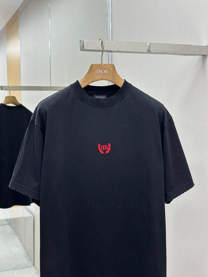 BALENC* Men's Laurel Classic T-shirt Medium Fit in Faded Black