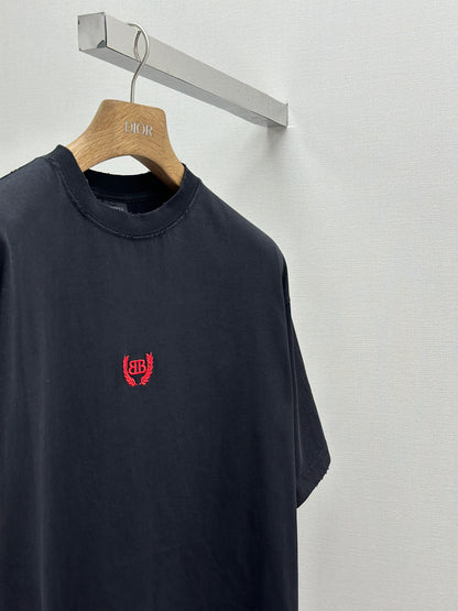 BALENC* Men's Laurel Classic T-shirt Medium Fit in Faded Black