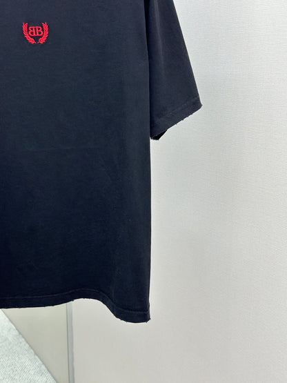 BALENC* Men's Laurel Classic T-shirt Medium Fit in Faded Black