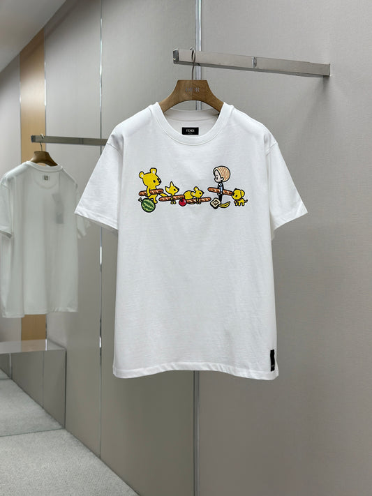 FEND1  Silvia And The Baguette T-Shirt
