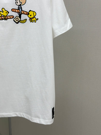 FEND1  Silvia And The Baguette T-Shirt
