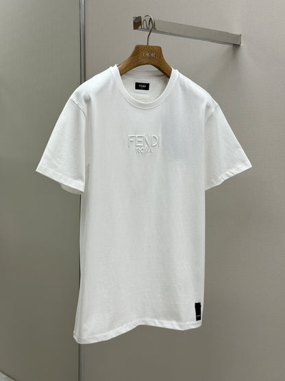 FEND1  Embellished with 3D-effect T-shirt