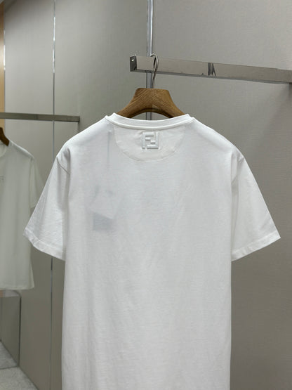 FEND1  Embellished with 3D-effect T-shirt