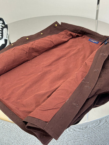 LOUI*V Monogram Embossed Jacket