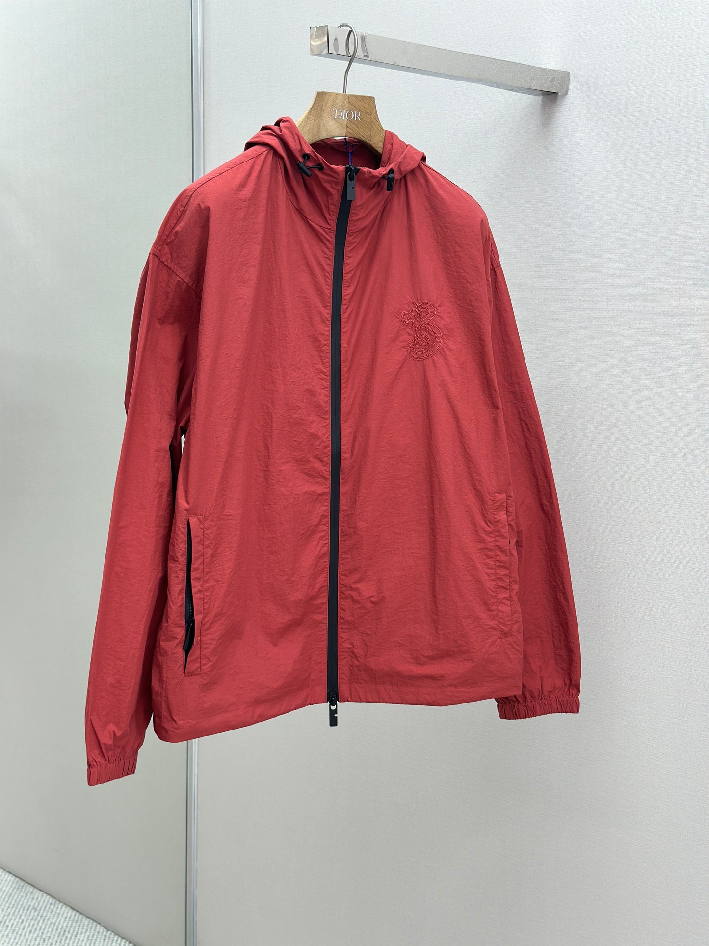 BURB* Nylon Cotton Hooded Jacket
