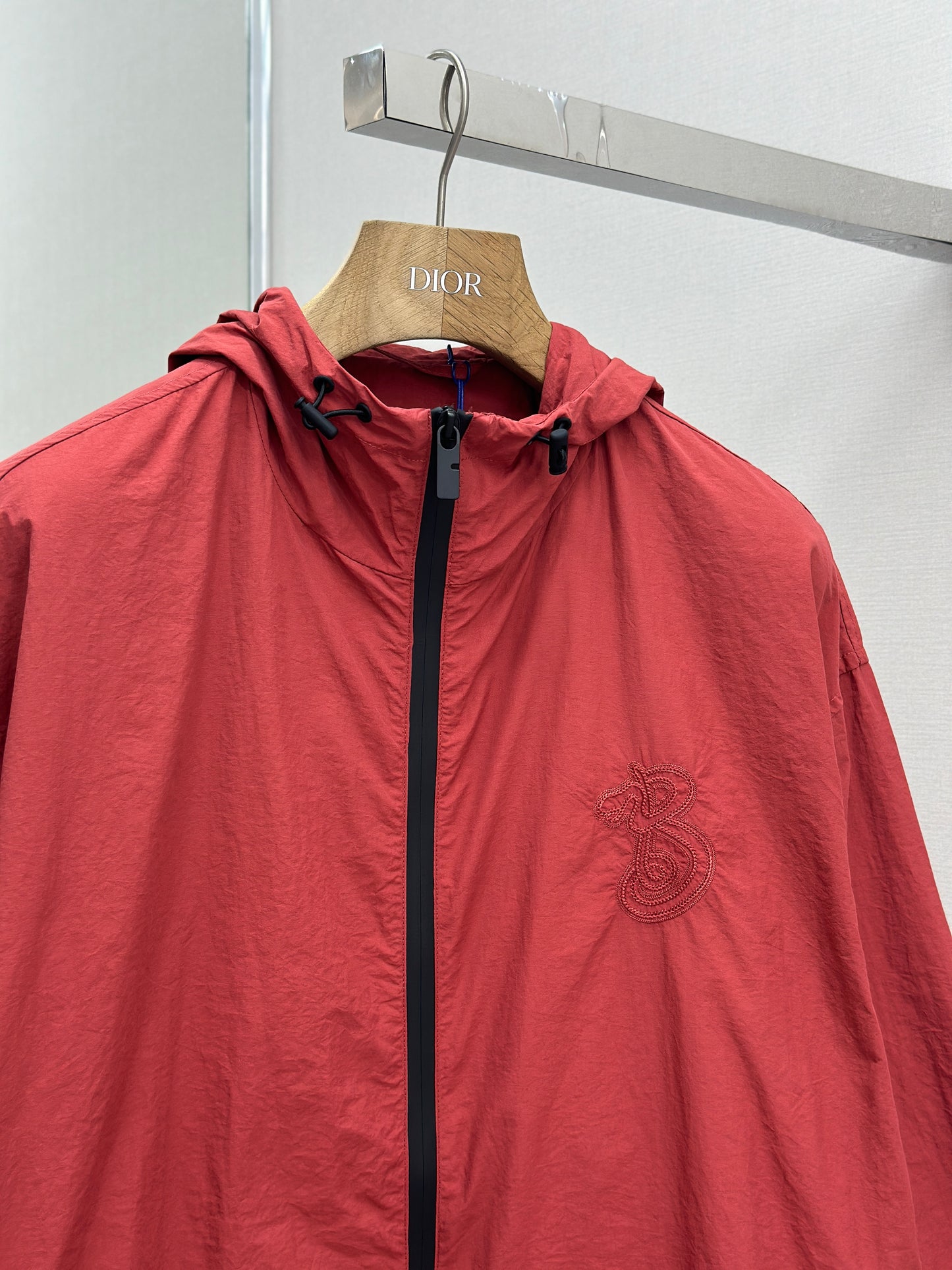BURB* Nylon Cotton Hooded Jacket