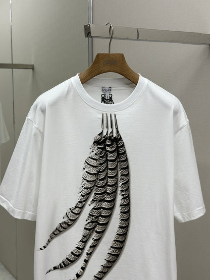 LOE*W  Loose fit T-shirt in cotton