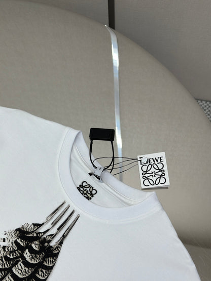 LOE*W  Loose fit T-shirt in cotton