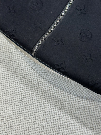 LOUI*V Embossed Monogram Jersey Tracksuit Top