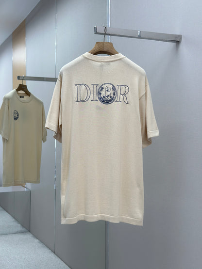DIO* AND HYLT0N NEL Knit T-Shirt, Oversized Fit
