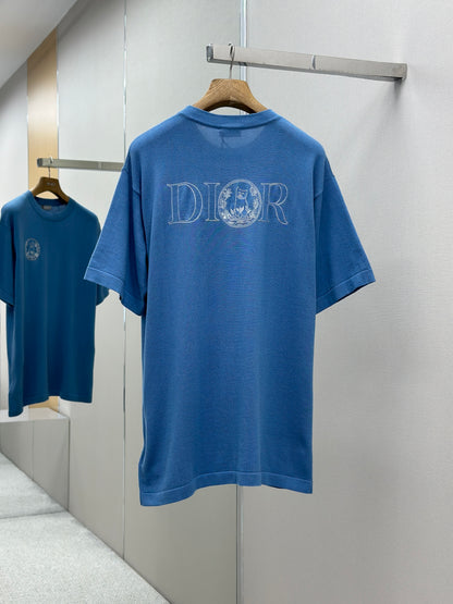 DIO* AND HYLT0N NEL Knit T-Shirt, Oversized Fit
