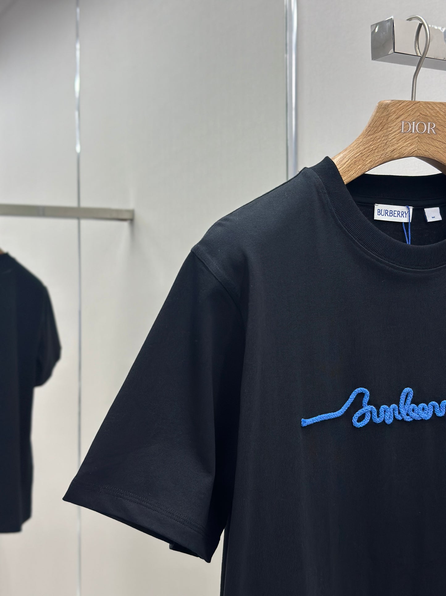 BURB* Knot Logo Cotton T-shirt