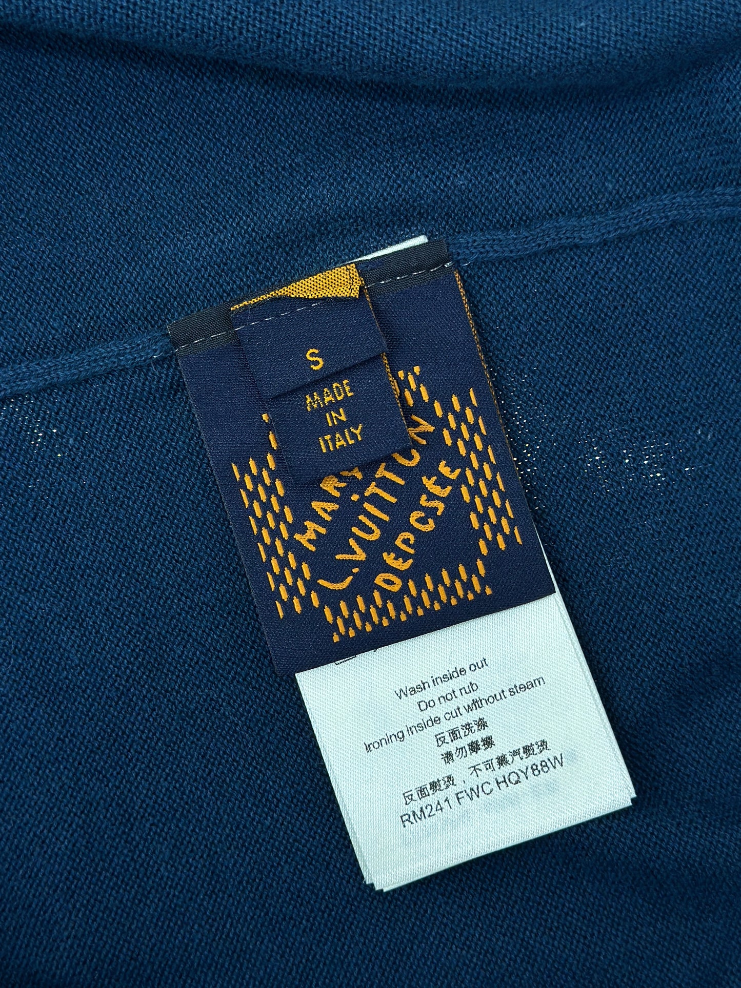 LOUI*V  Short-Sleeved Cotton Crewneck