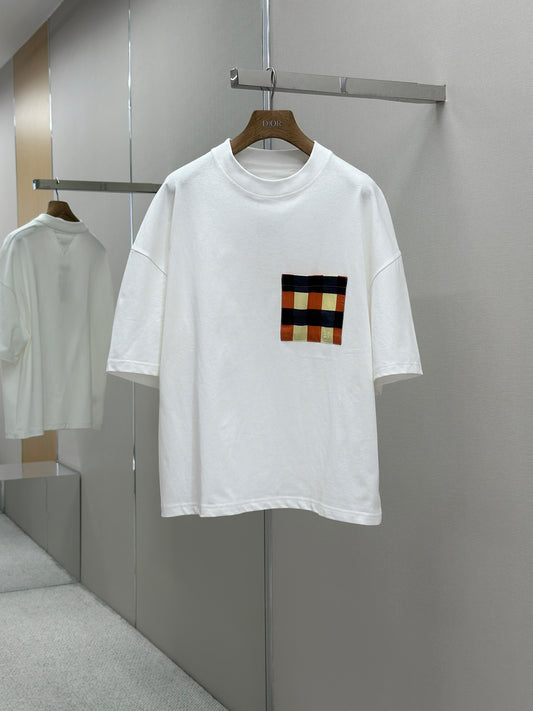 Botteg@V Soft Cotton Jersey T-Shirt