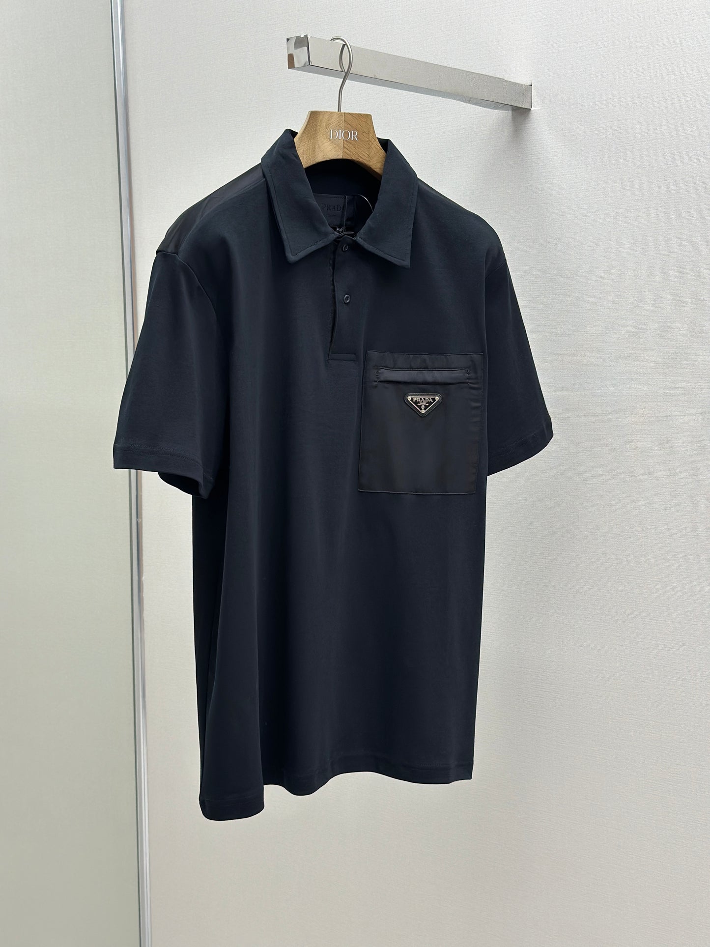 PRA* Re-Nylon and jersey T-shirt