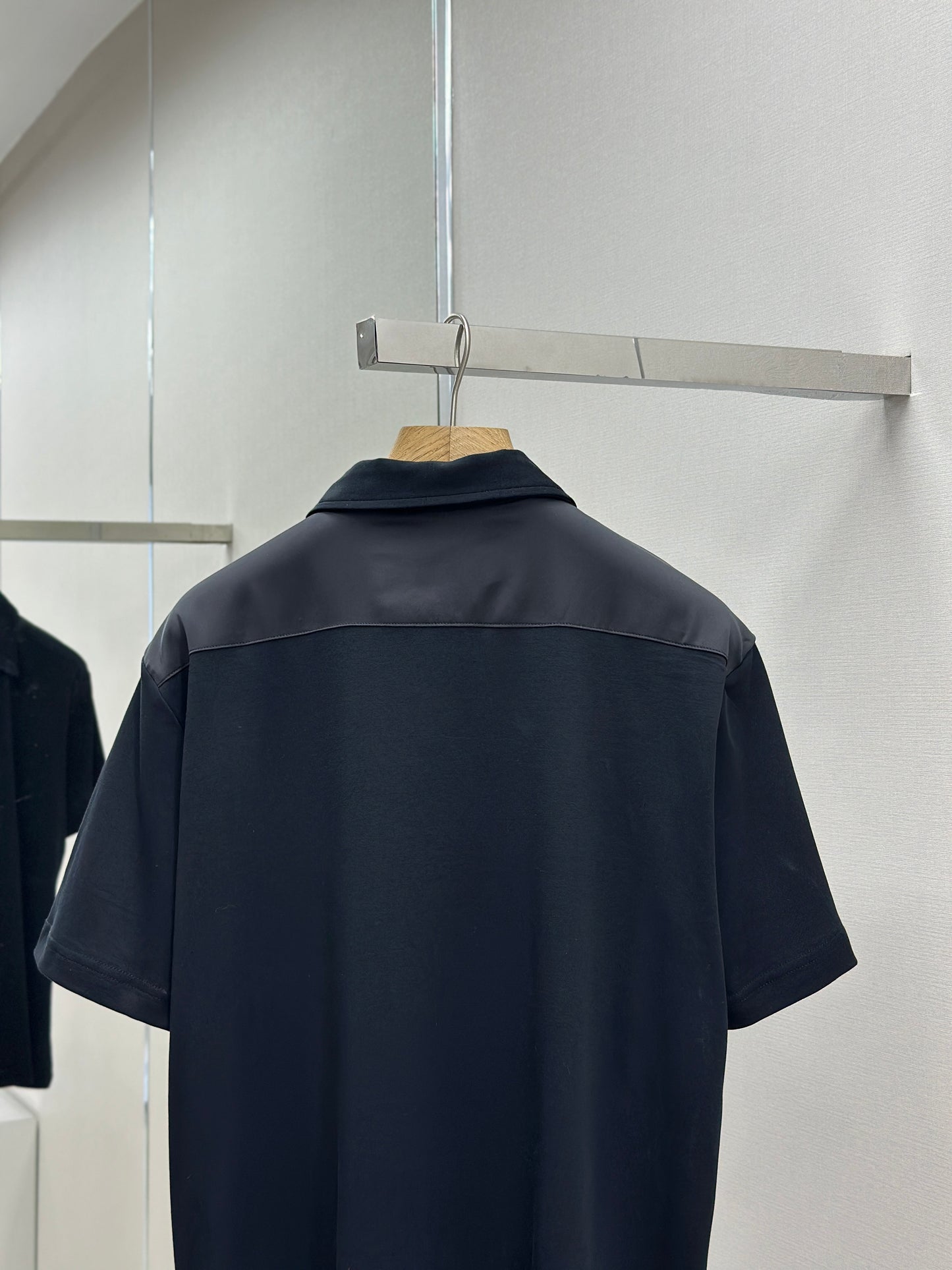 PRA* Re-Nylon and jersey T-shirt