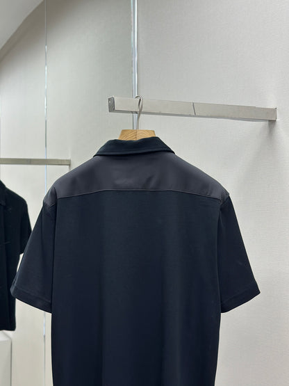 PRA* Re-Nylon and jersey T-shirt