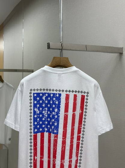 CHROM*H Holy Sword Flag Cotton T-Shirt