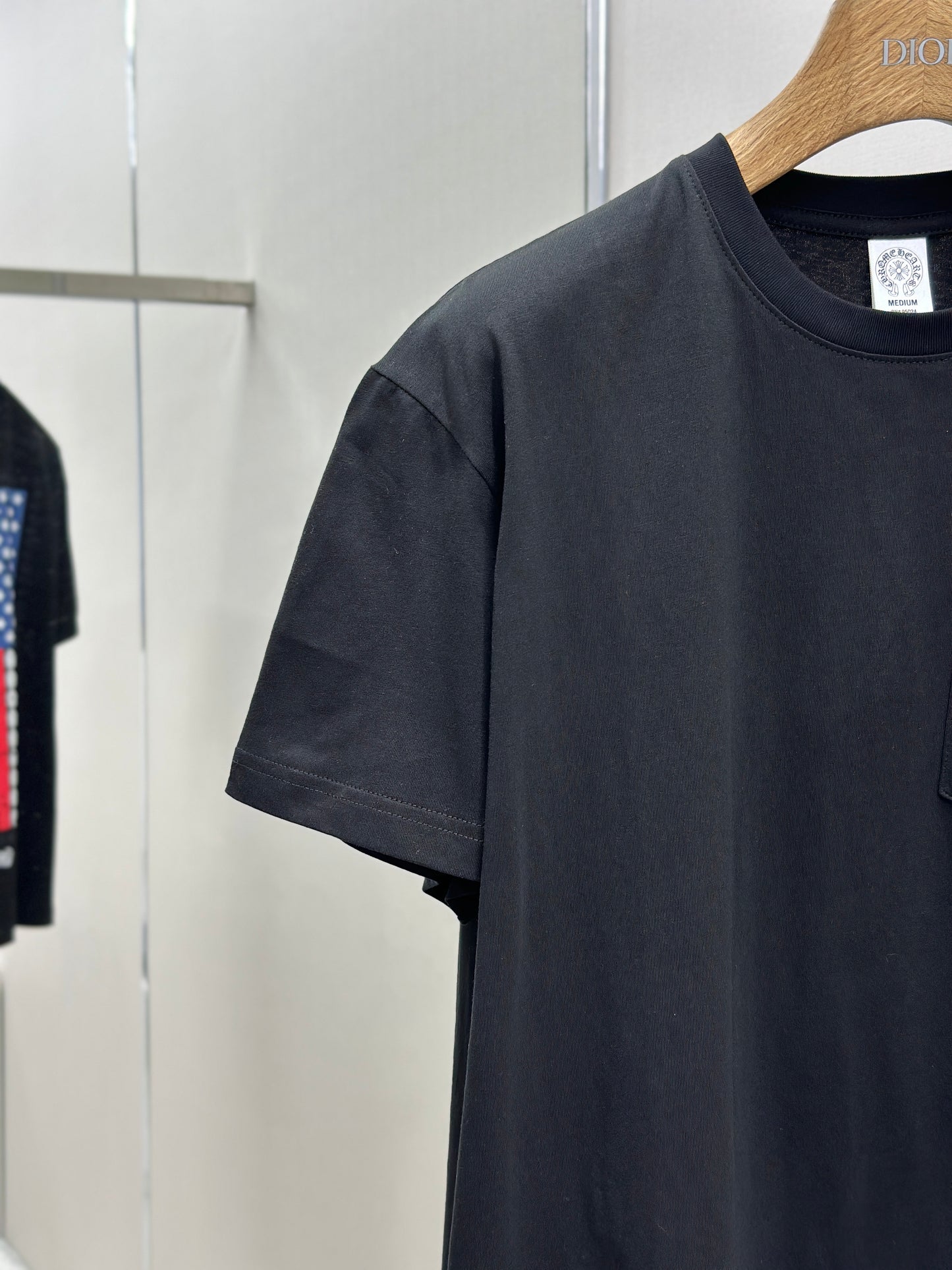 CHROM*H Holy Sword Flag Cotton T-Shirt