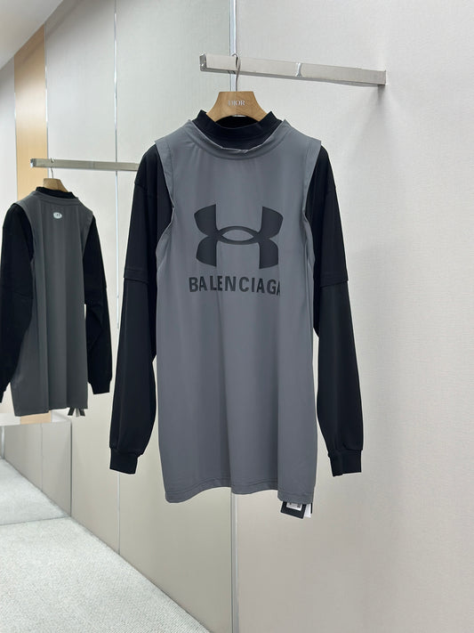 BALENC* Men's  Triple Layered T-shirt