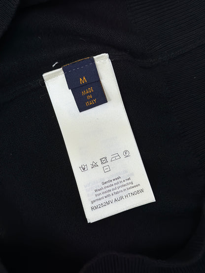 LOUI*V Monogram Debossed Suede Tracksuit Jacket