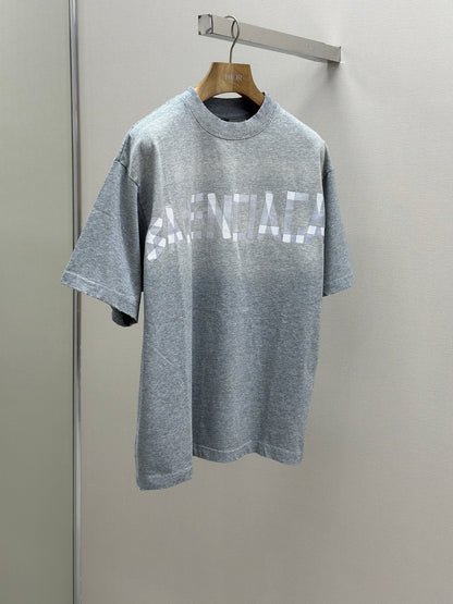 BALENC*  Men's New Tape Type Tr T-shirt Medium Fit in Grey