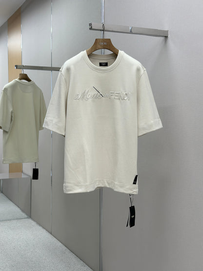 FEND1  3D embroidery T-shirt