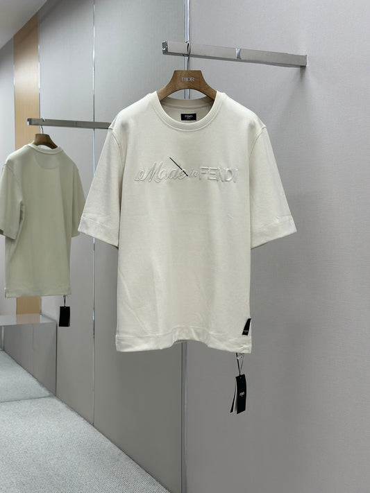 FEND1  3D embroidery T-shirt