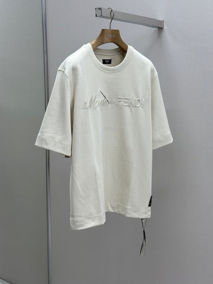 FEND1  3D embroidery T-shirt