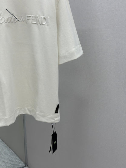 FEND1  3D embroidery T-shirt
