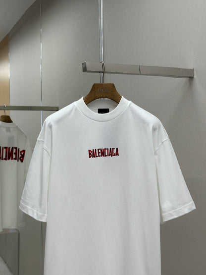 BALENC* security tape logo T-shirt Large Fit