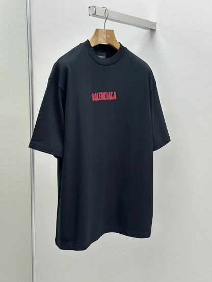 BALENC* security tape logo T-shirt Large Fit