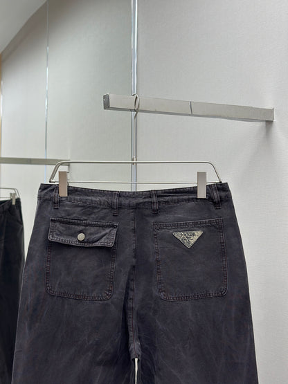 PRA* Cotton trousers