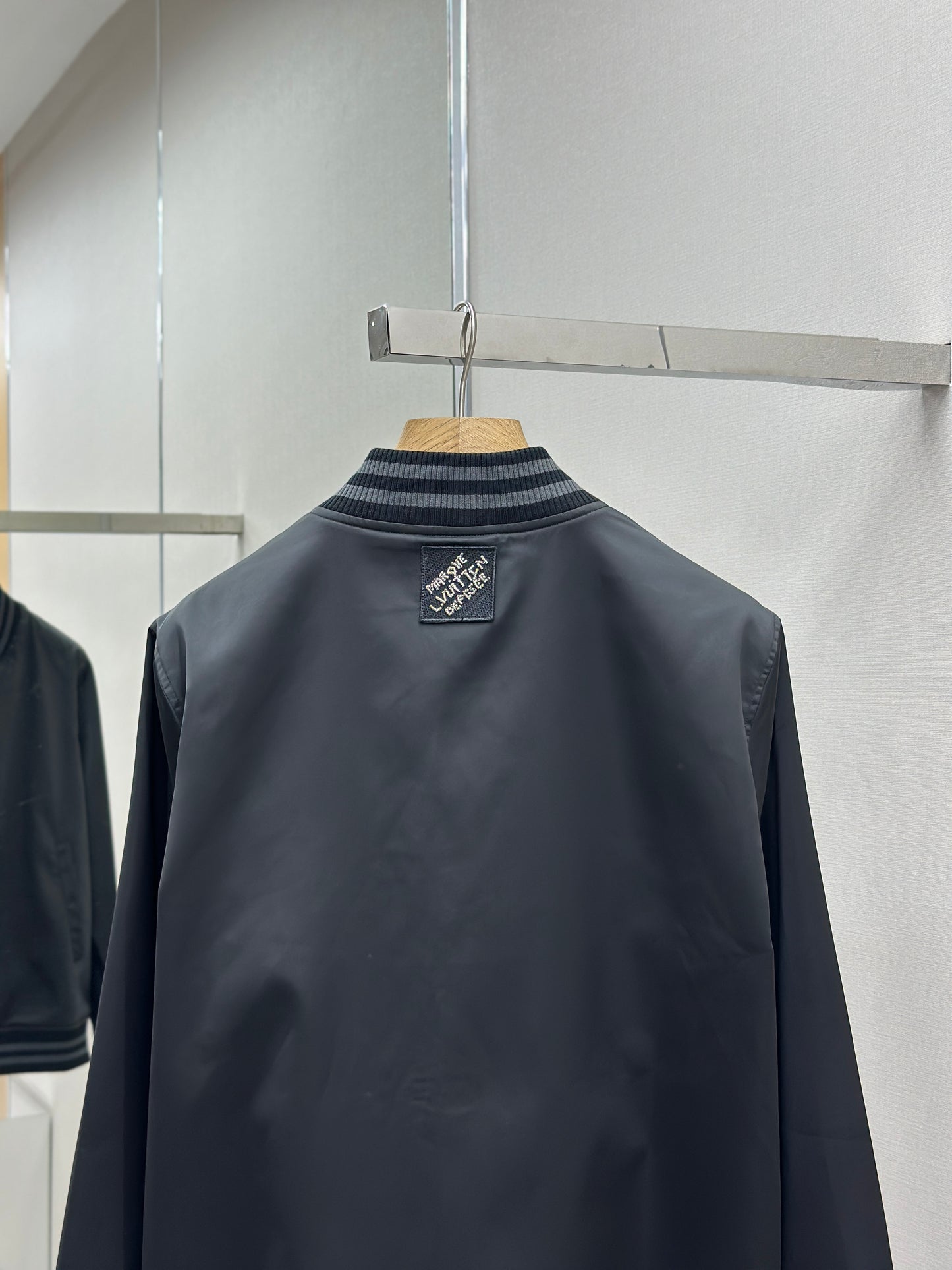 LOUI*V Embellished Nylon Baseball Blouson