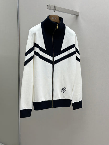 LOUI*V  Knitted Cotton Sailor Blouson