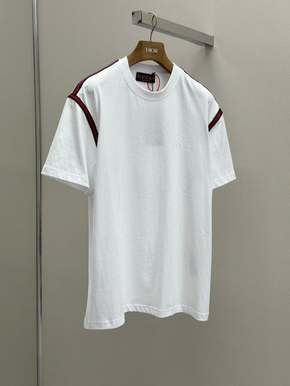 GUC* Cotton jersey T-shirt with Web