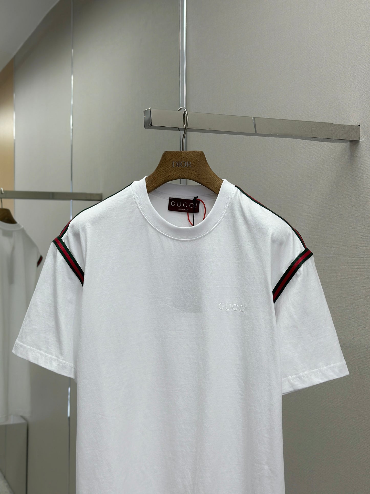 GUC* Cotton jersey T-shirt with Web