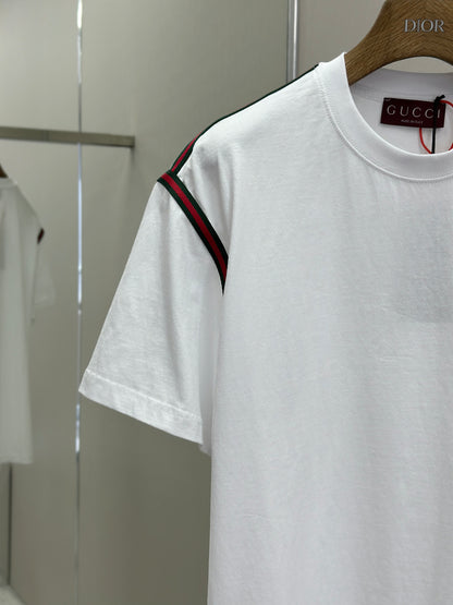GUC* Cotton jersey T-shirt with Web